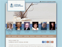 Tablet Screenshot of limbaughfuneralhome.com